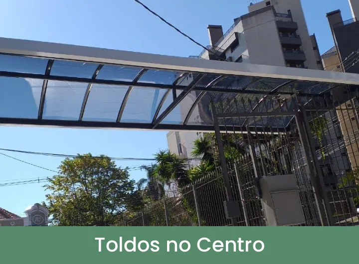 Toldos no Centro